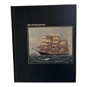 Vintage 1978 Time Life The Windjammers Hardcover Maritime History Book 176 Pages